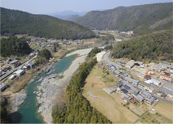 宮滝遺跡の全景