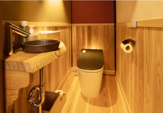 Toilet with bidet function