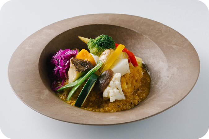 季節野菜のスパイスカレー